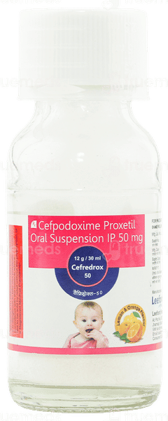 Cefredrox 50 Mg Lemon And Orange Suspension 30 Ml Cefredrox 50 Mg Lemon And Orange Suspension 30 Ml